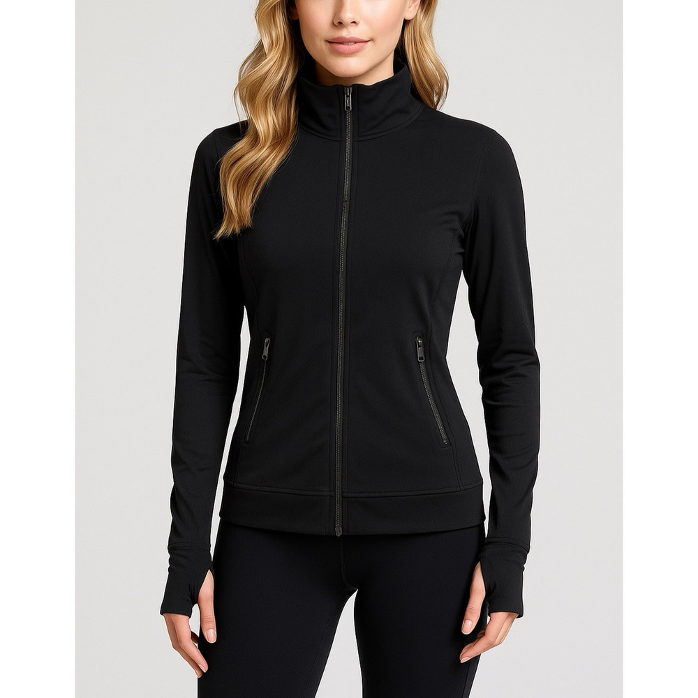 Athleta x Derek Lam IOC Zip Front Athletic Jacket Running Training Medium Track